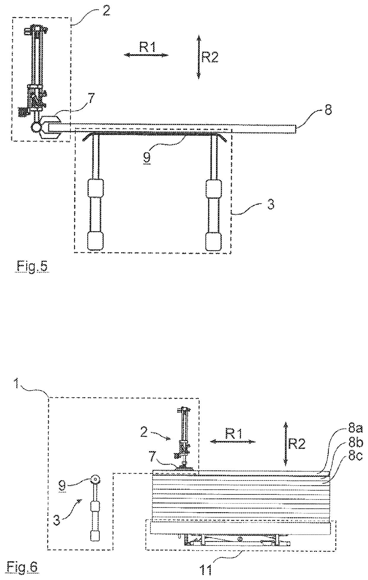 Workpiece handling apparatus and method for batch processing panel-type workpieces