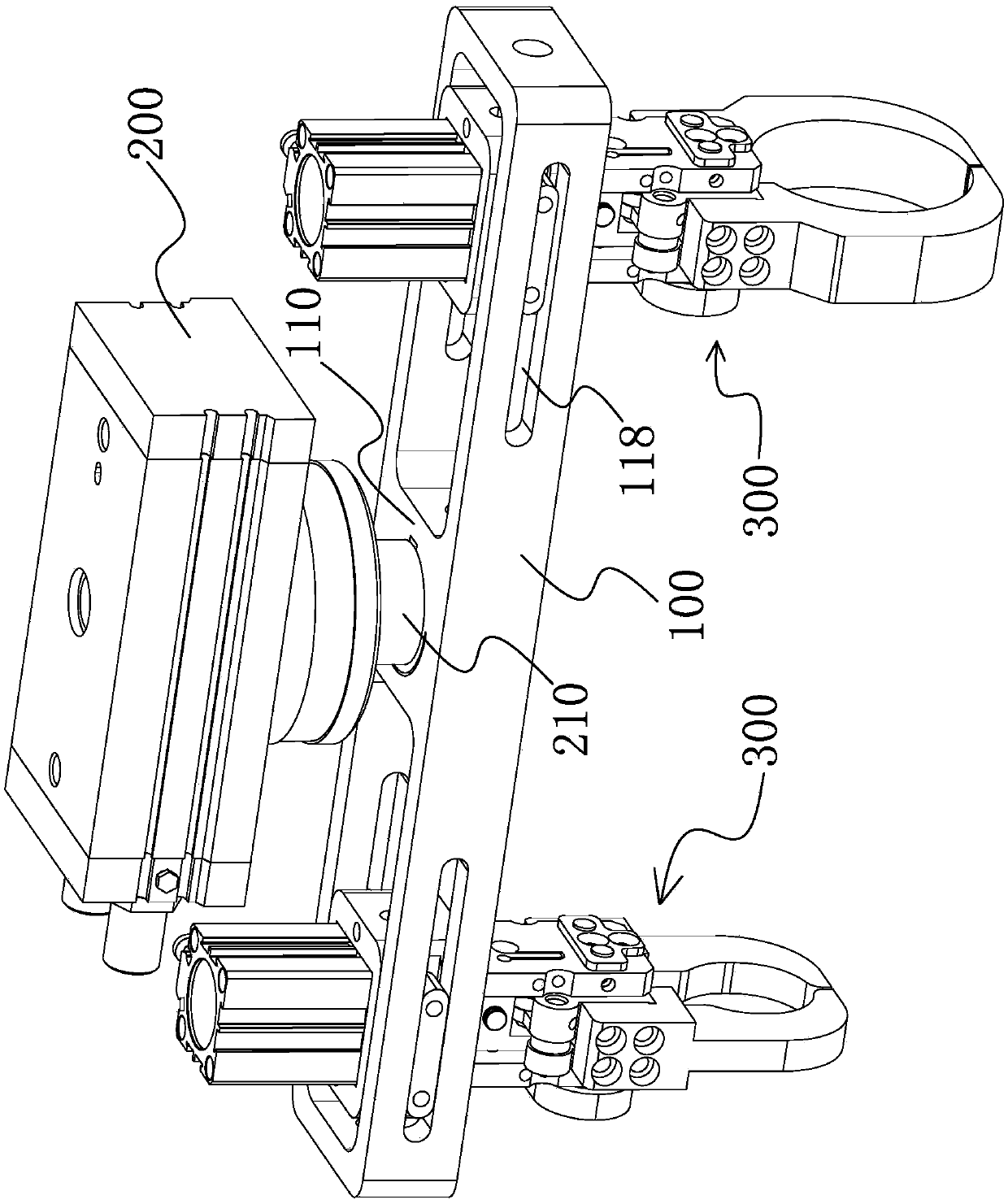 Rotatable mechanical gripper device
