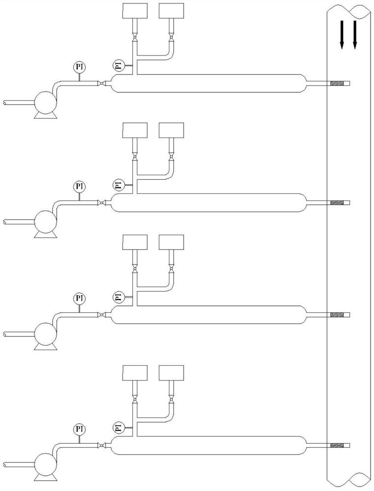 Facility and method for adjusting pH value of grass-type lake water