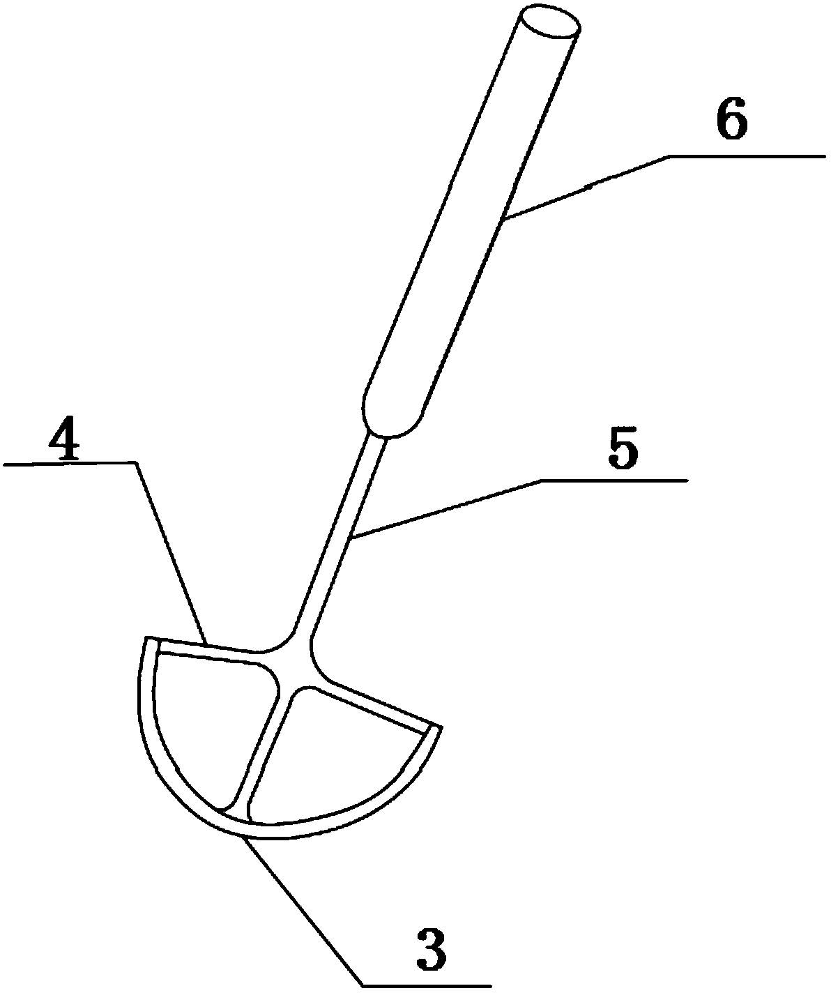 Aortic valve upper forming fixing device