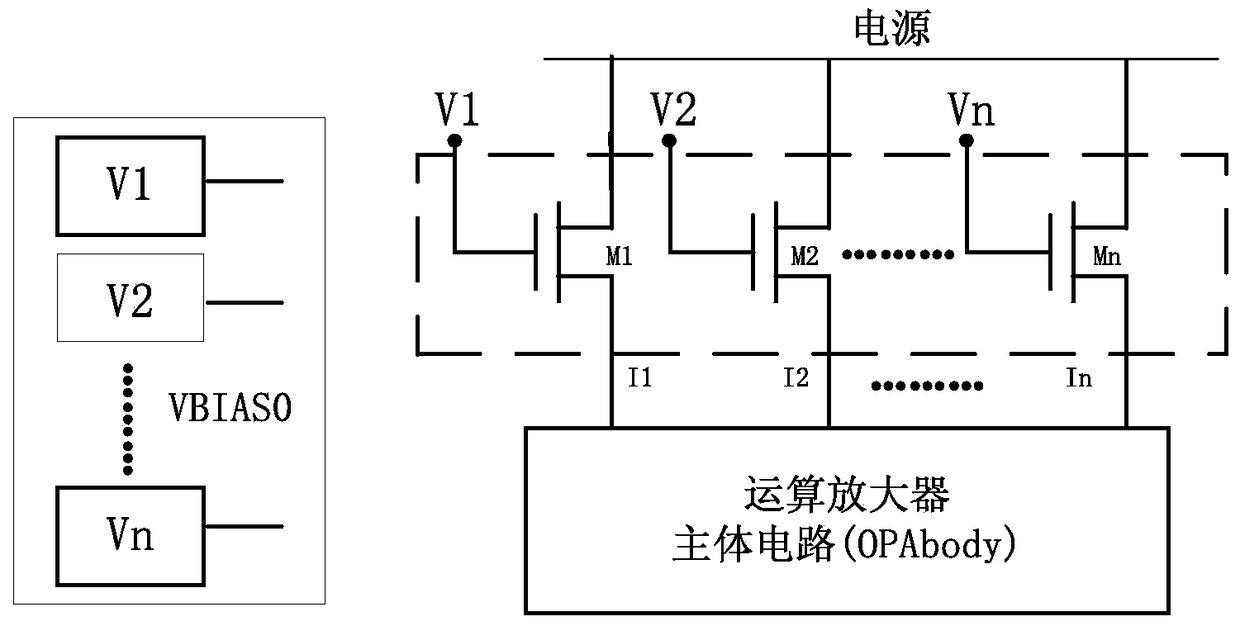 A system and method for reducing power consumption of an operational amplifier in a pipeline