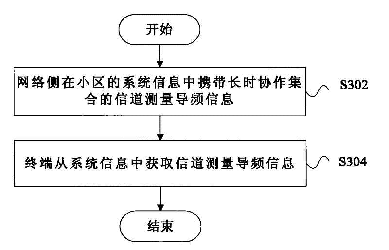Method and device for sending channel measurement pilot frequency information