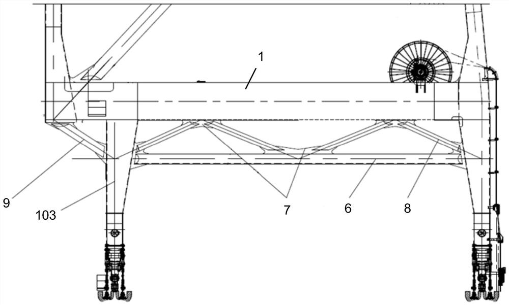 A method for changing gauge of cranes in service