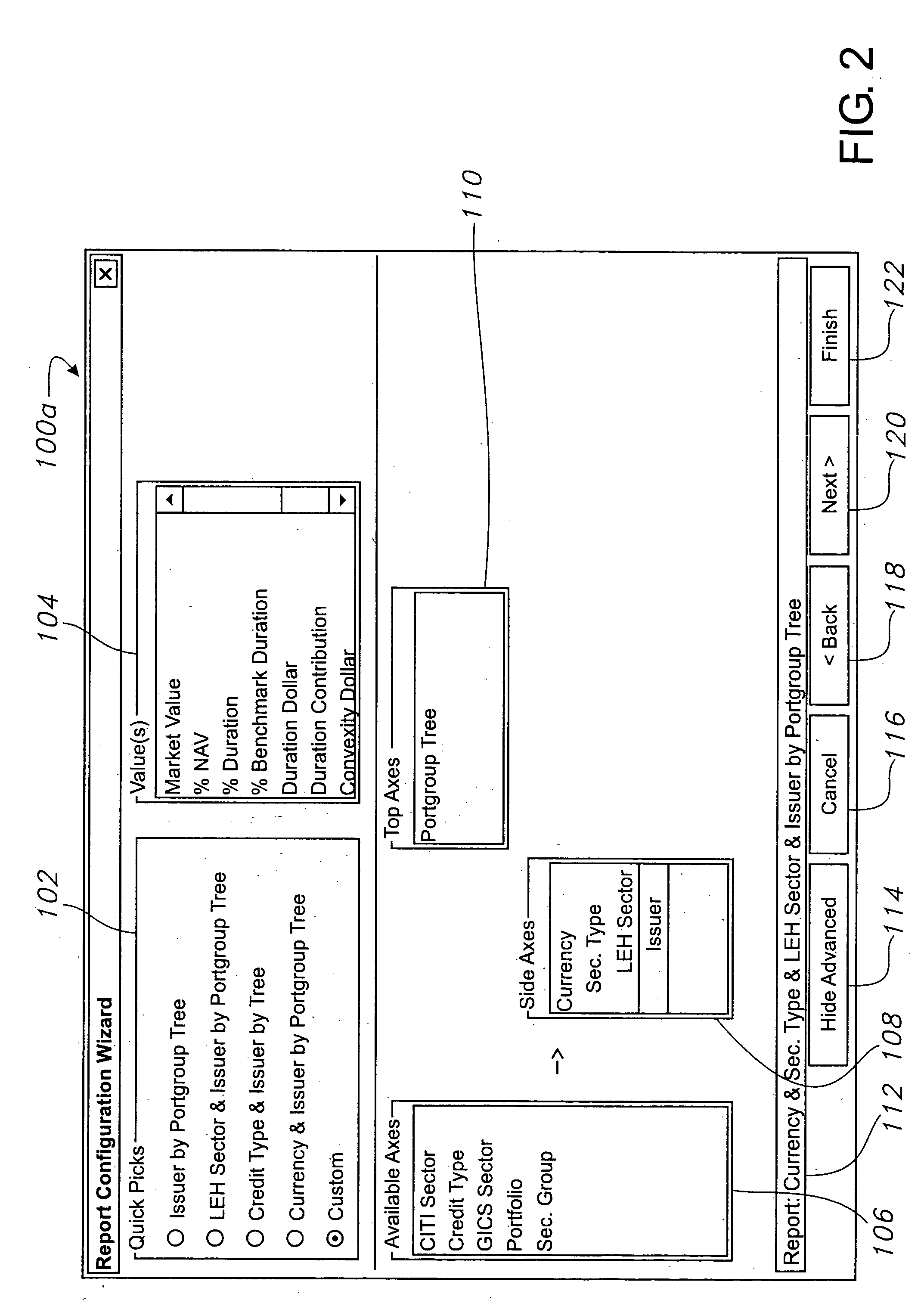 System and method for evaluating exposure across a group of investment portfolios by category