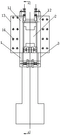 Tread winding machine rolling mechanism