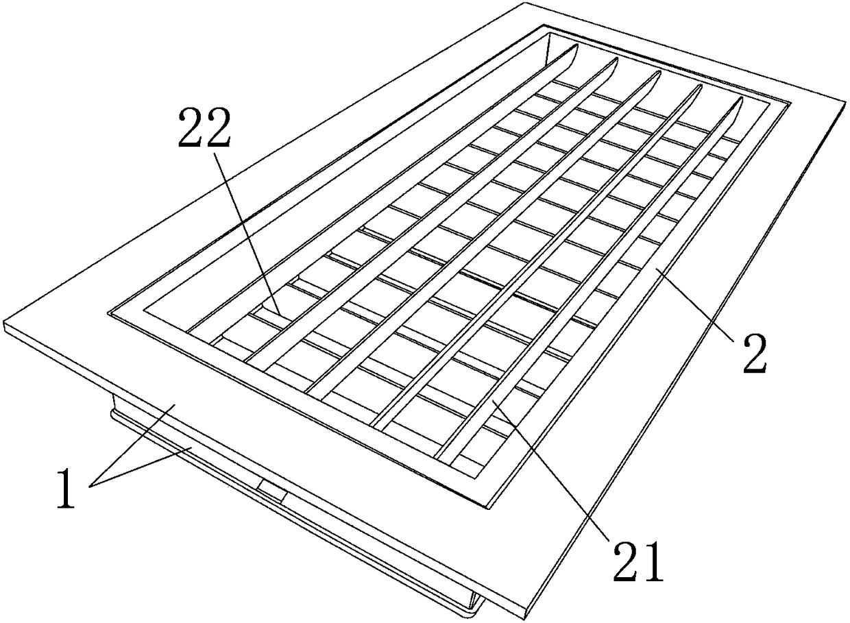 Switchable vertical and horizontal double-layer louvers and switching method for easy cleaning