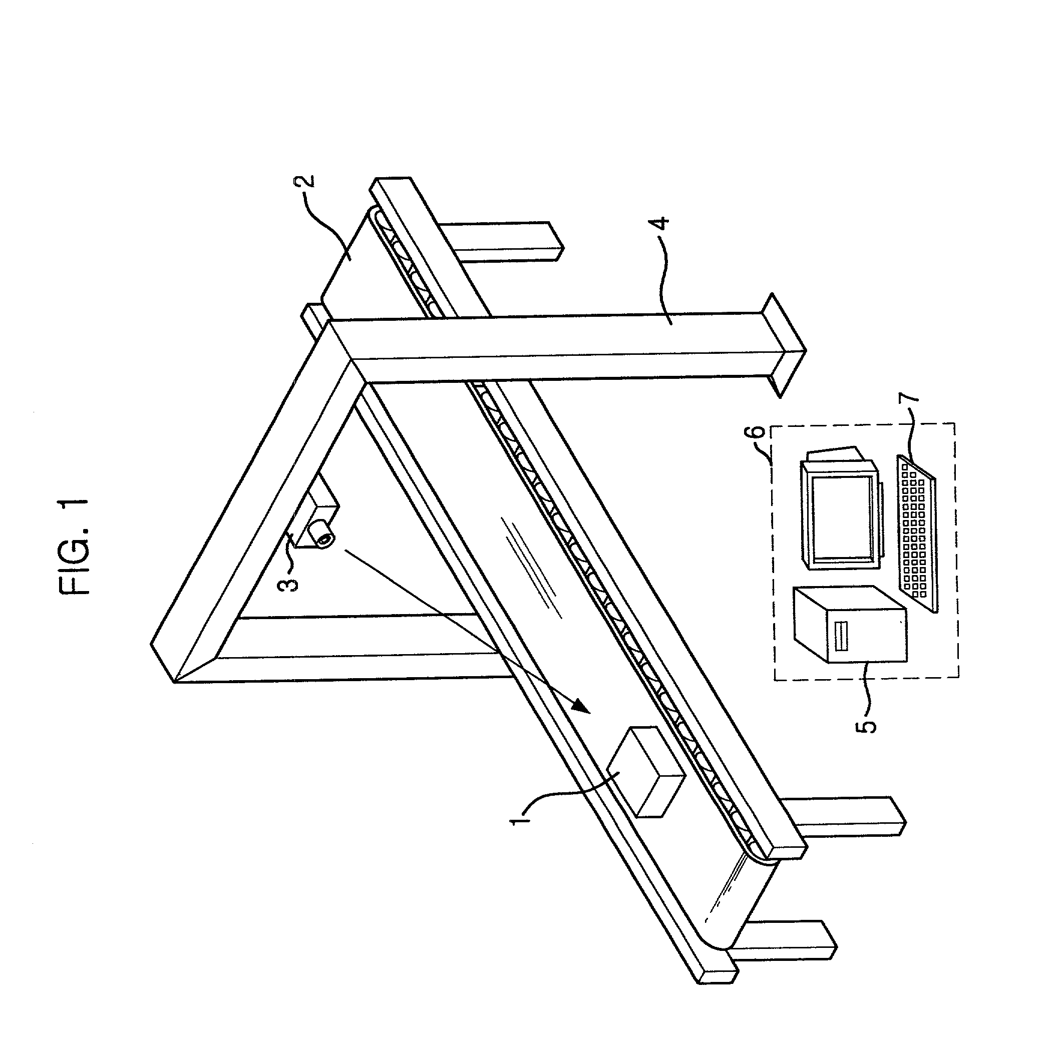 Apparatus and method for taking dimensions of 3D object