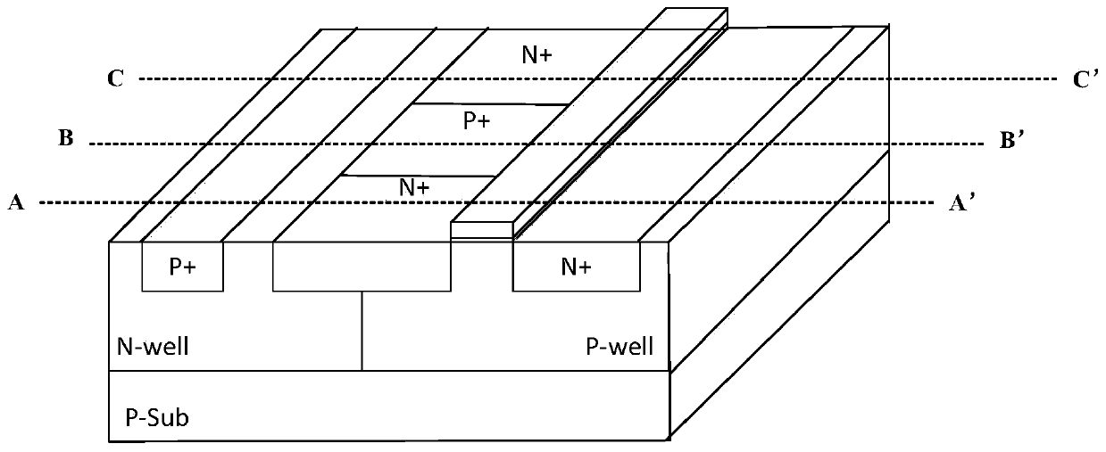 A Transient Voltage Suppressor with Low Voltage and Low Capacitance Triggering Characteristics