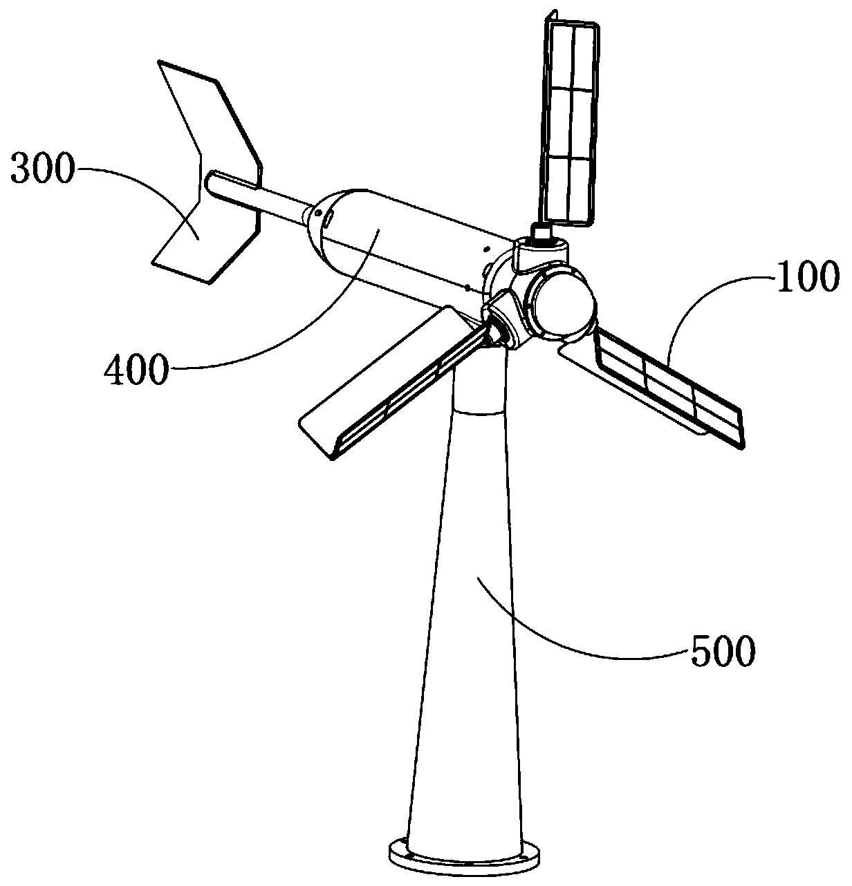 Multiple-variable-propeller wind driven electric generator