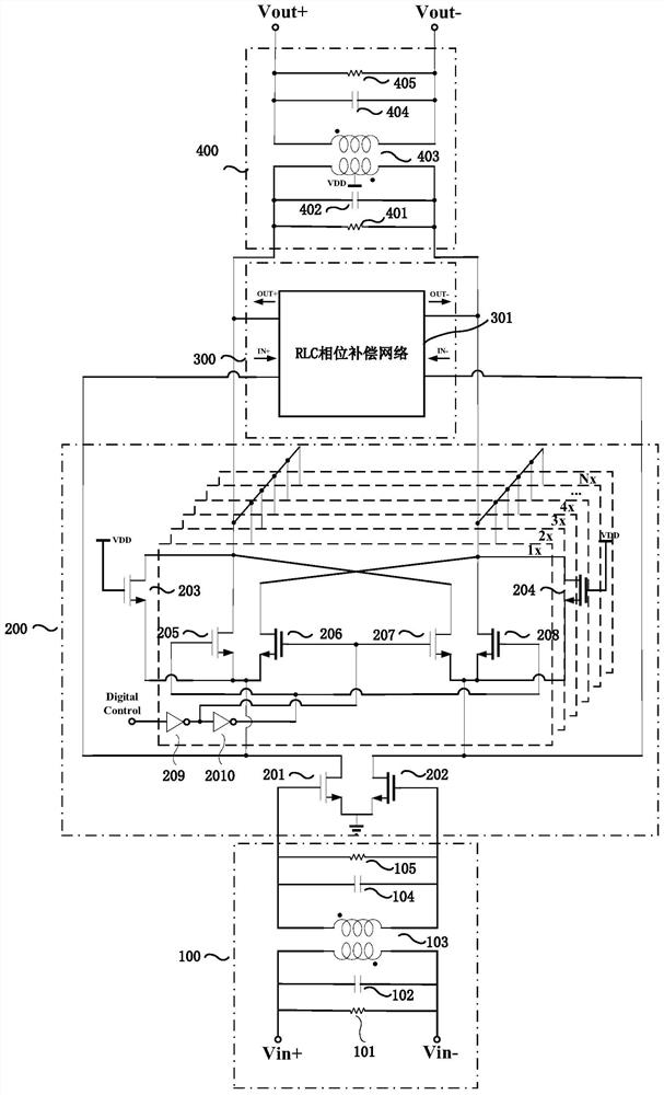 Active attenuator circuit