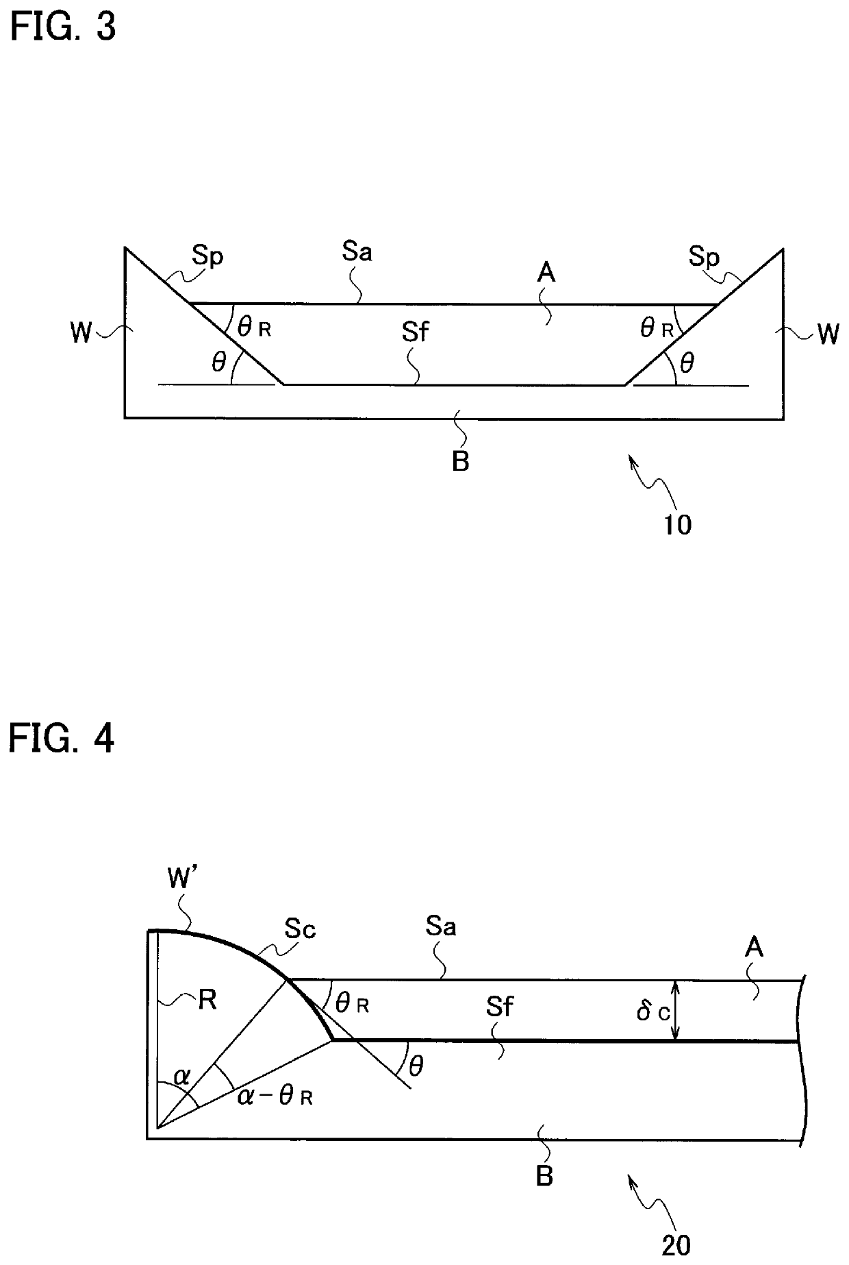 Packing, method for manufacturing same, and liquid film-forming structure
