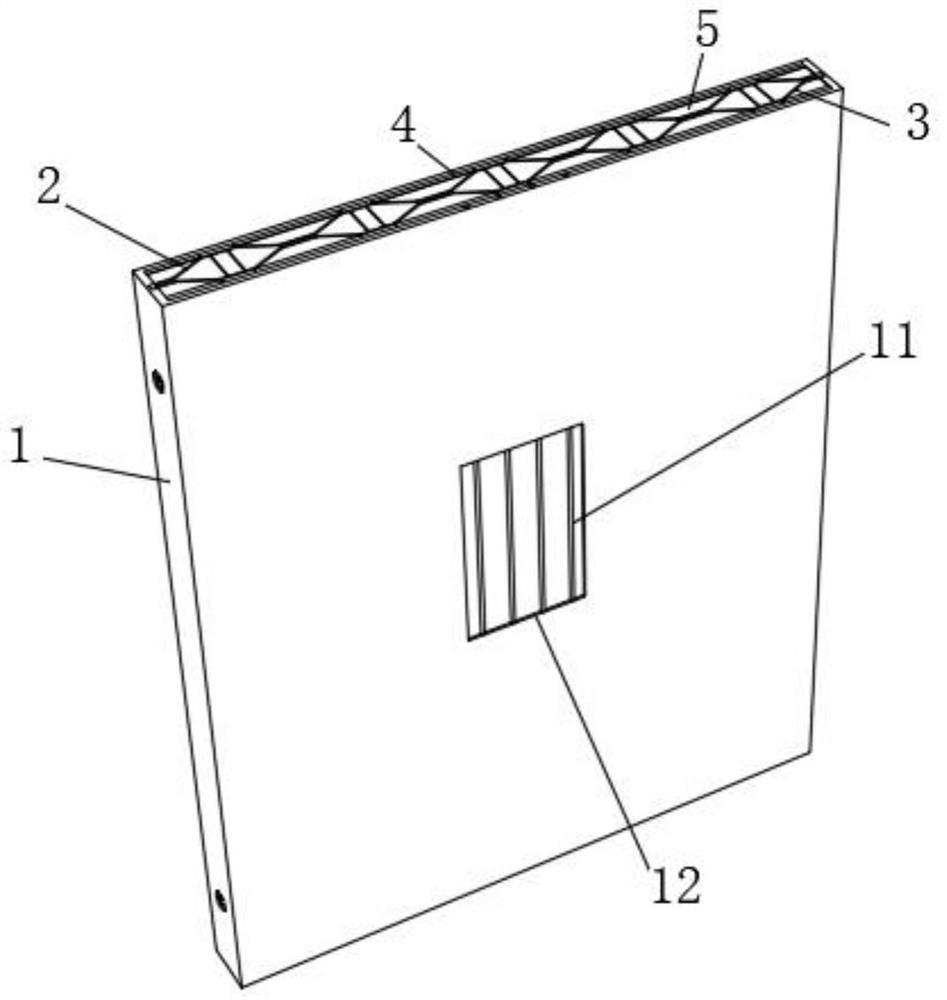 Anti-seismic steel mesh thermal insulation wall convenient to decorate and reform