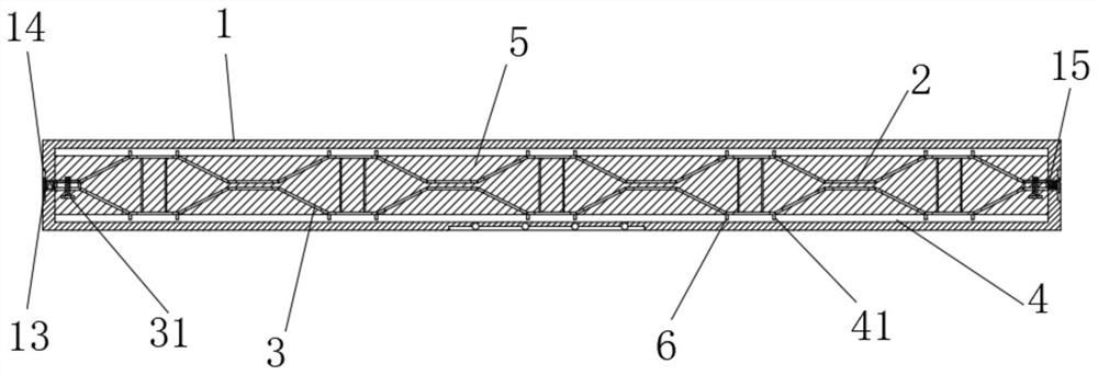 Anti-seismic steel mesh thermal insulation wall convenient to decorate and reform