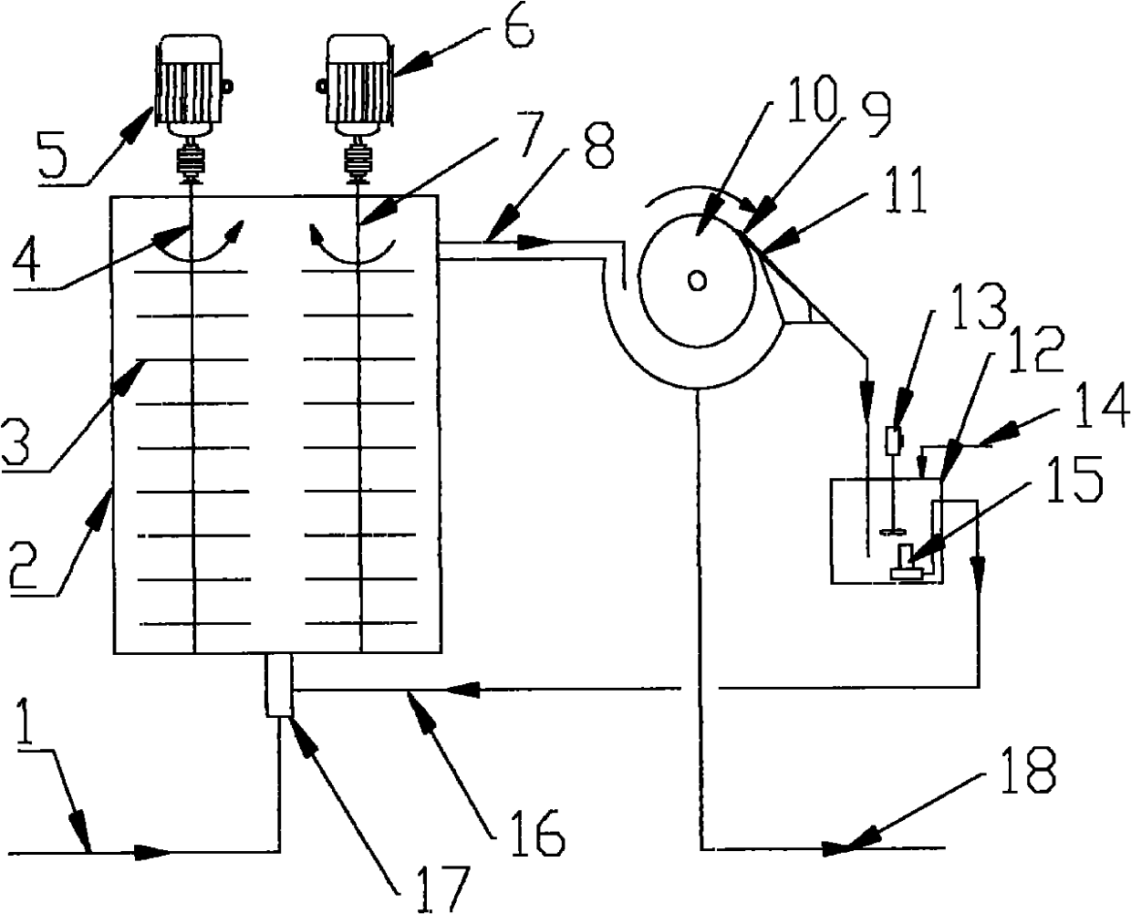 Residual sludge cell wall breaking method