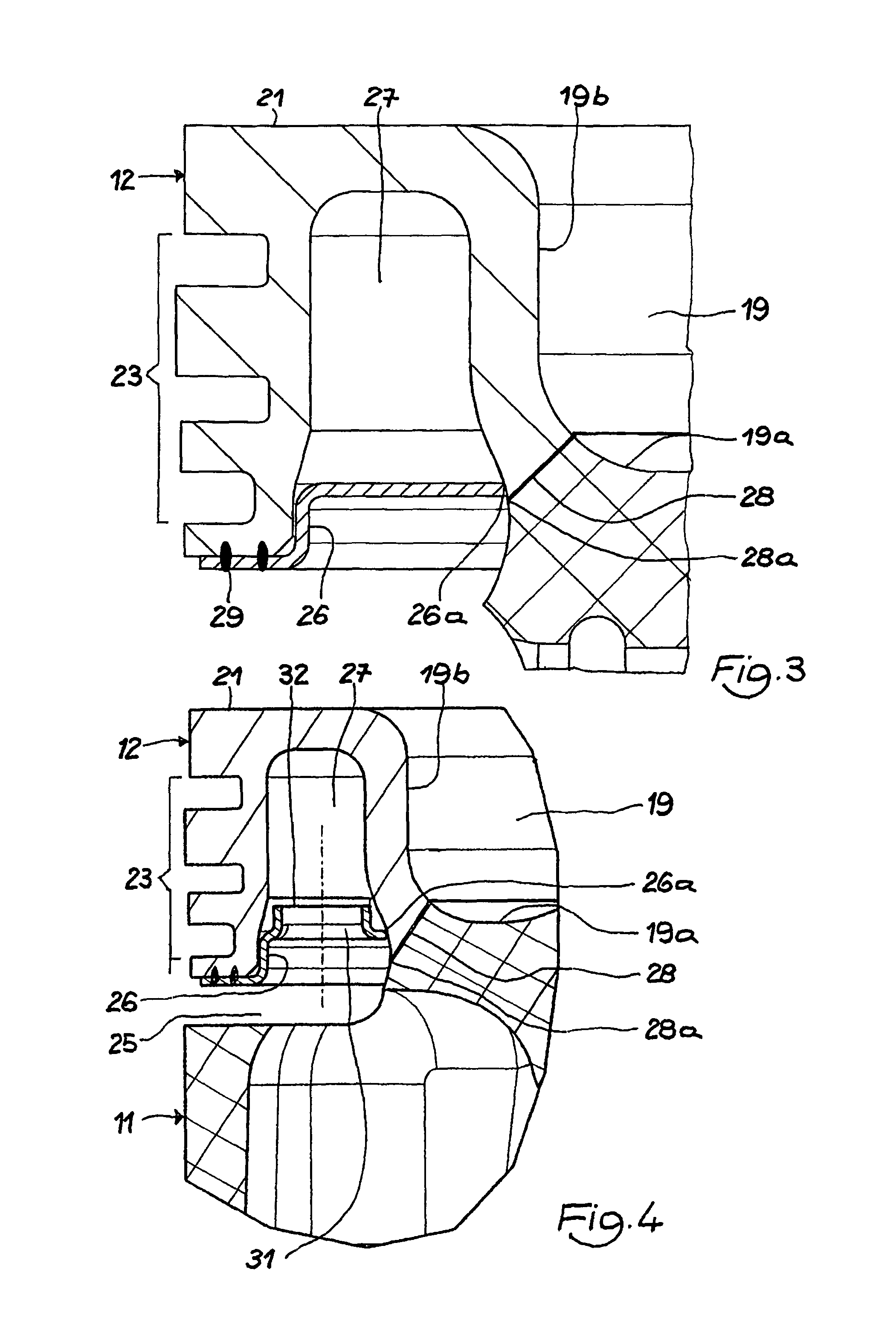 Piston for an internal combustion engine and method for its production