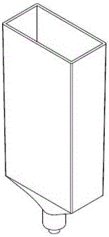 Acid adding funnel for lead-acid storage battery