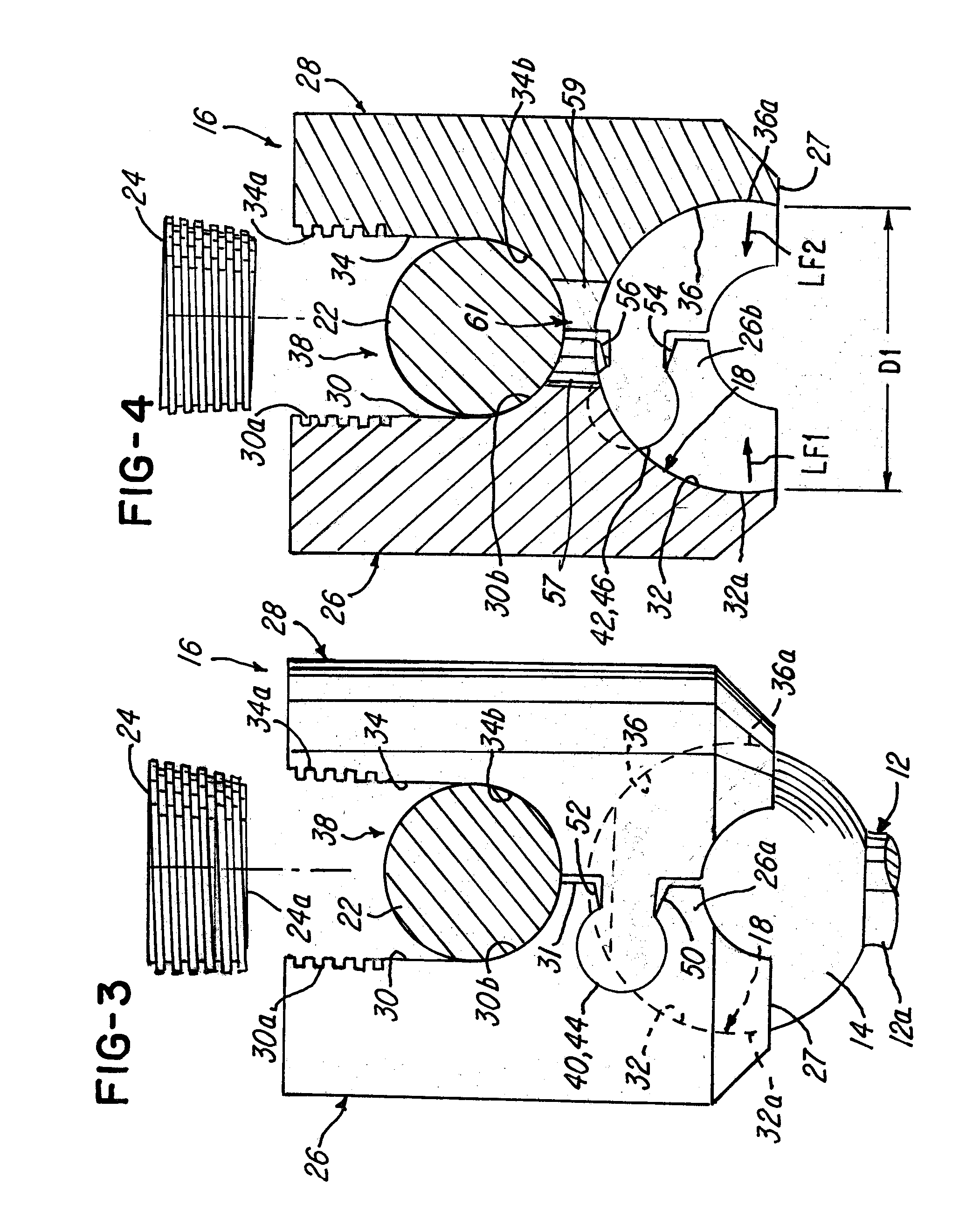 Polyaxial screw system and method having a hinged receiver