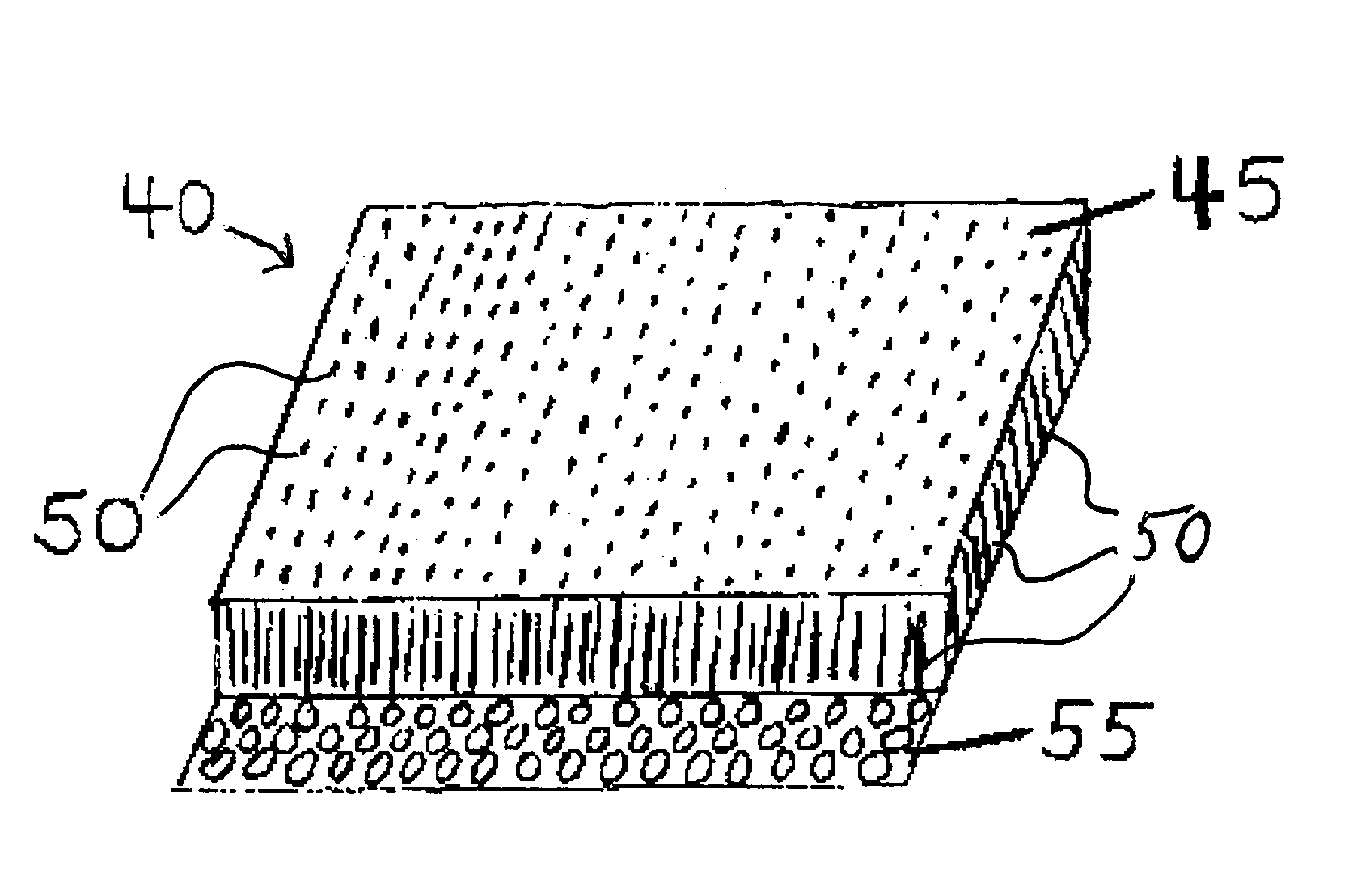 Fast drying, water permeable padding and immobilization apparatus and method thereof