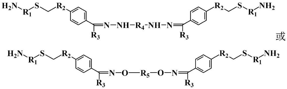 Preparation and degradation method of a thermosetting epoxy resin that can be degraded by gamma ray irradiation