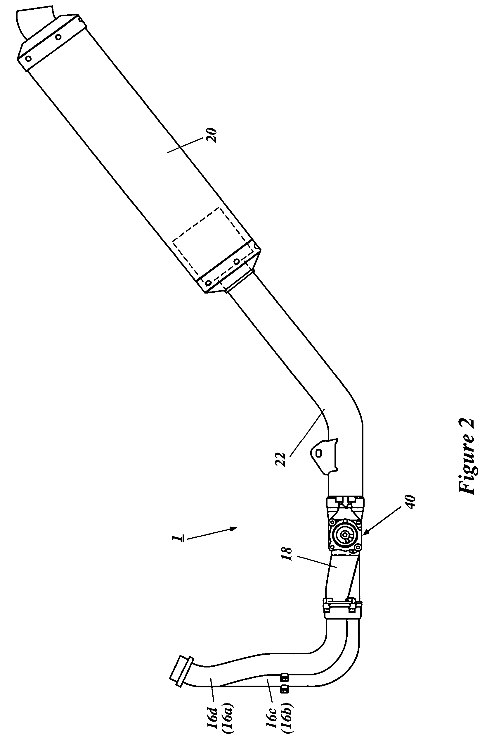 Exhaust system for multi-cylinder engine, and straddle-type vehicle provided with same