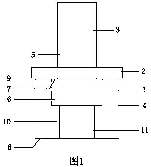 Direct-drainage type liquid covering floor drain