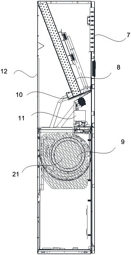 Base station air conditioner and control method thereof