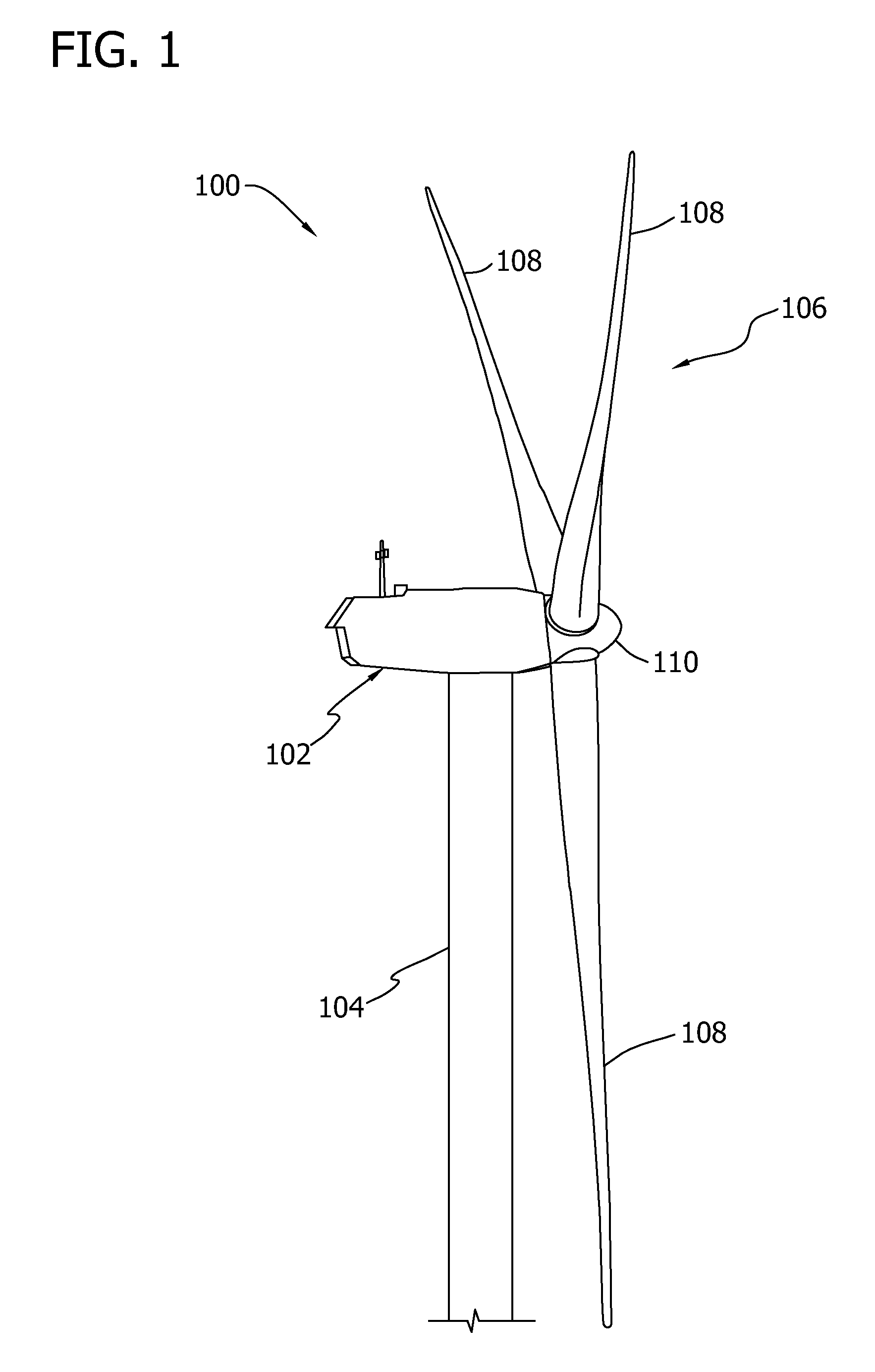 Overvoltage clipping device for a wind turbine and method