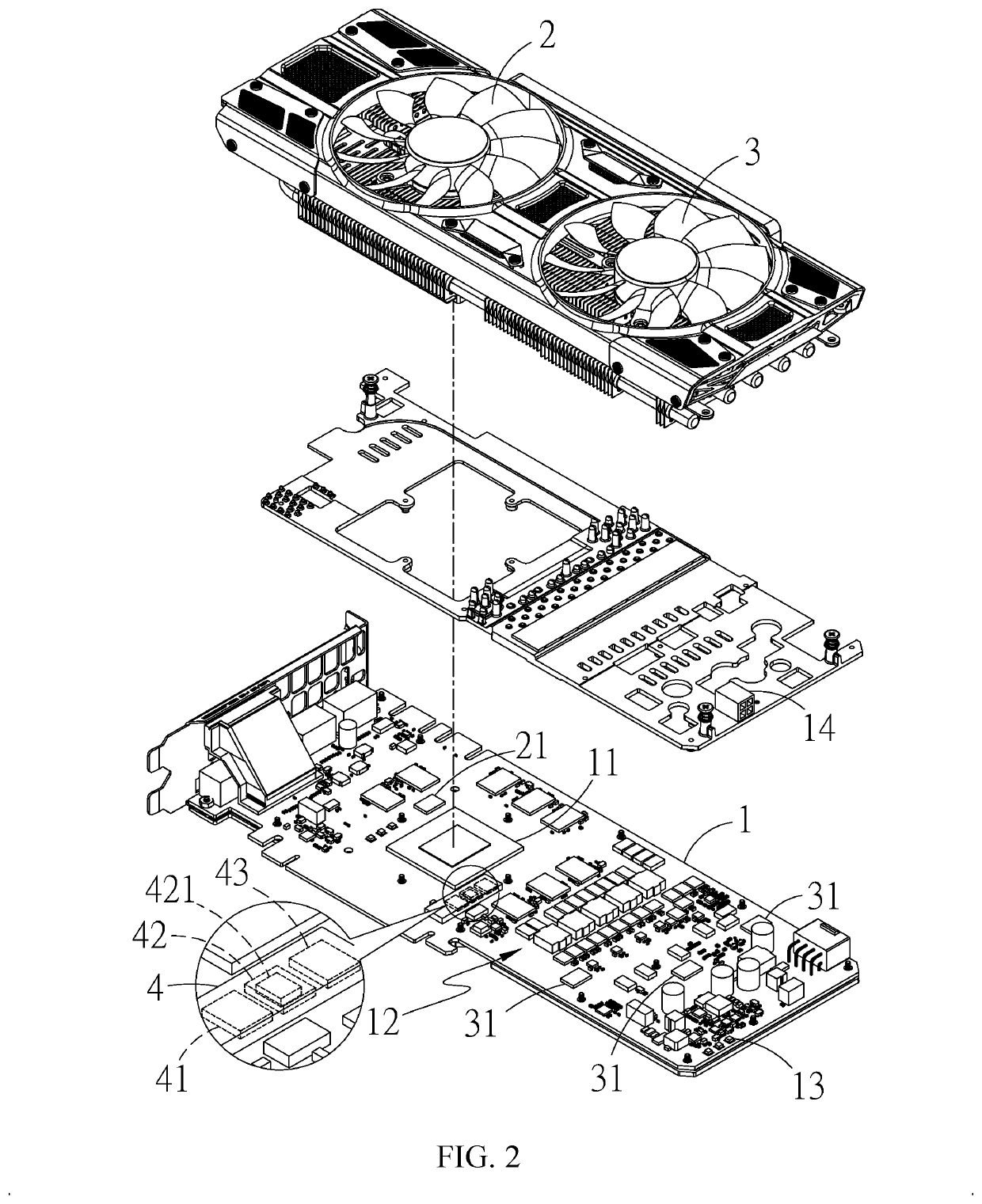 Asynchronous temperature control integrated device