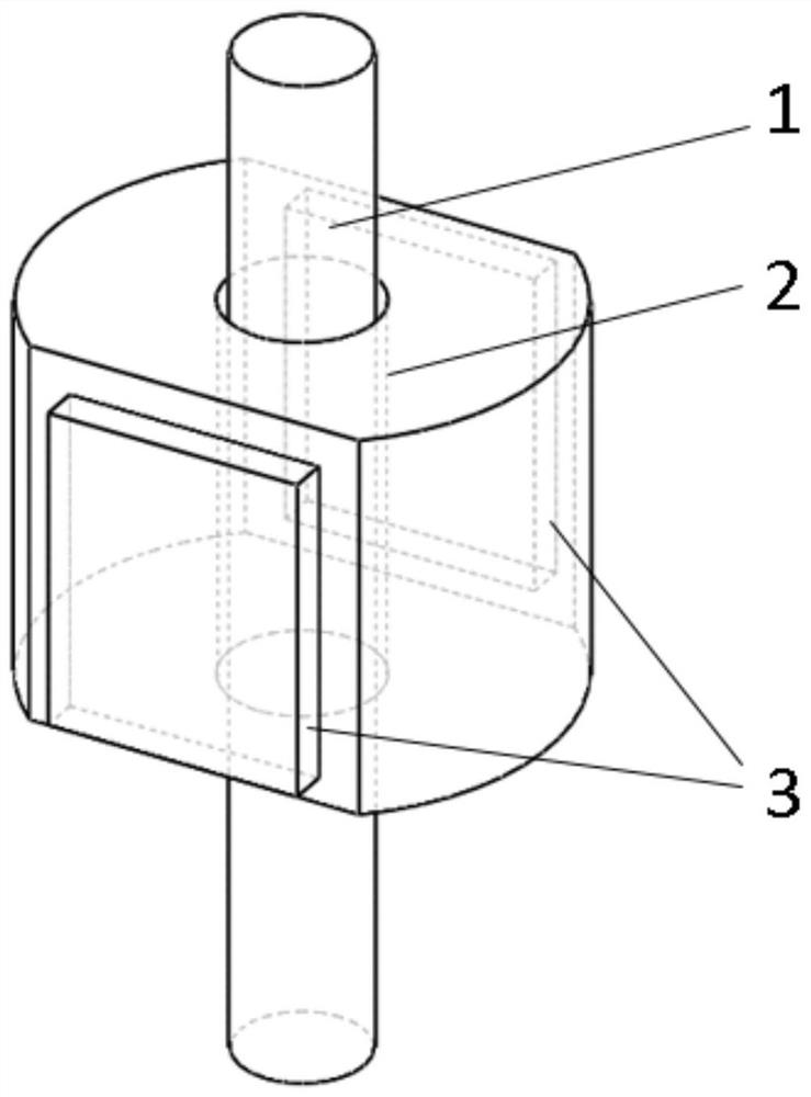 An acousto-optic coupled optical fiber liquid level sensor system