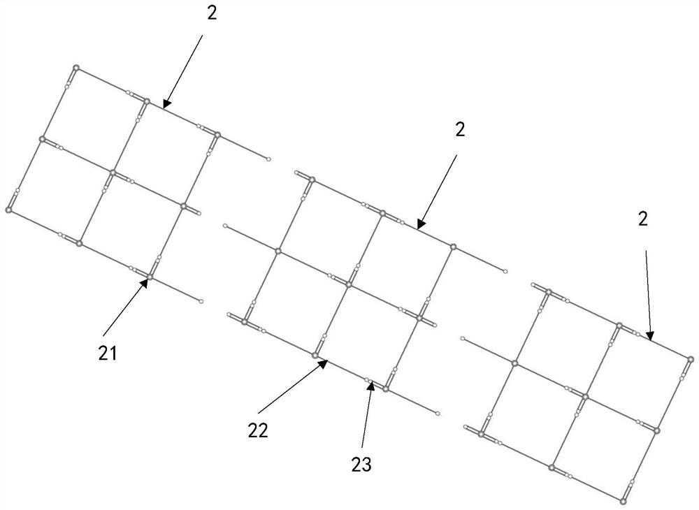 Interaction method and device based on color rope, medium and electronic equipment