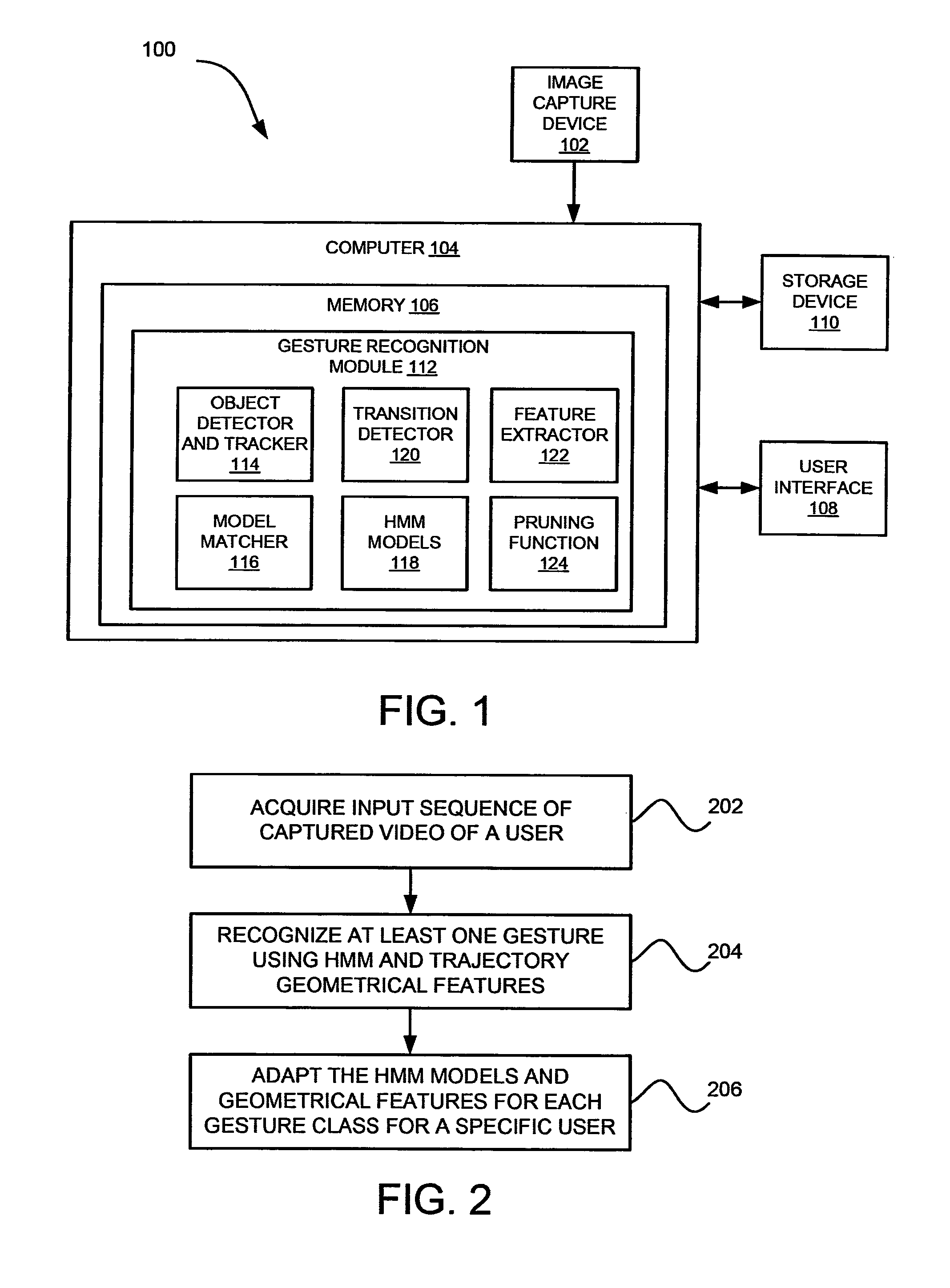 System and method for gesture recognition