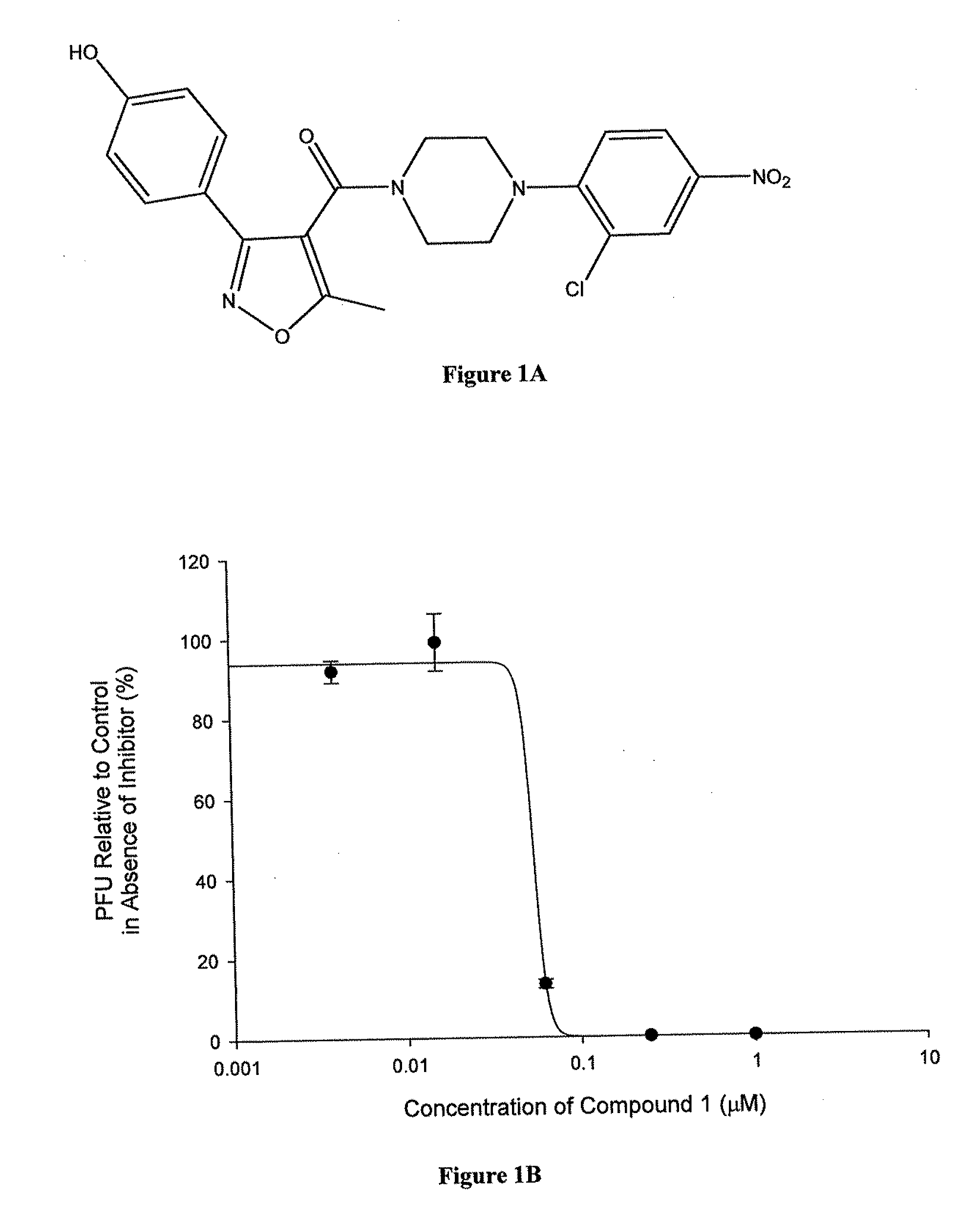 Antiviral compounds and methods of making and using thereof