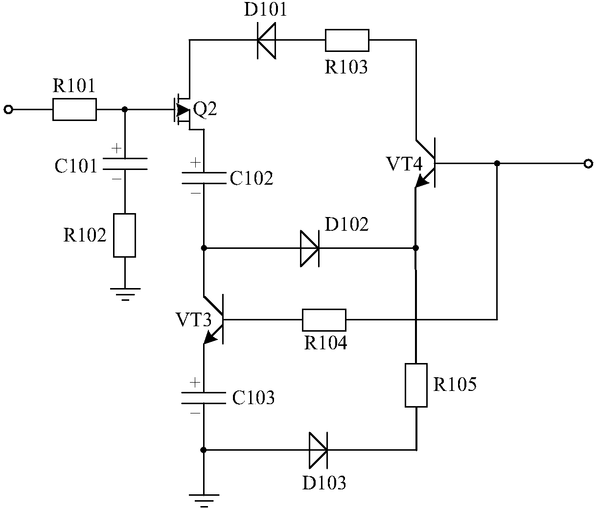 Power supply circuit for LED
