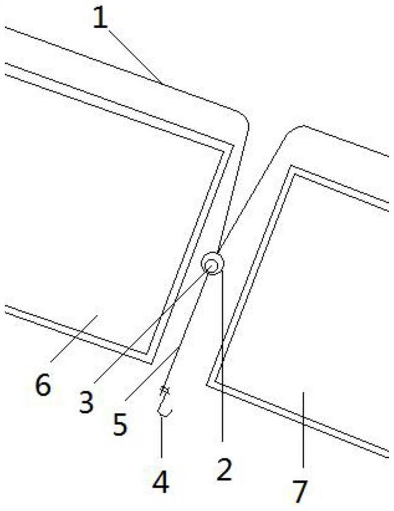 Elastic hanging structure and seat sleeve comprising same