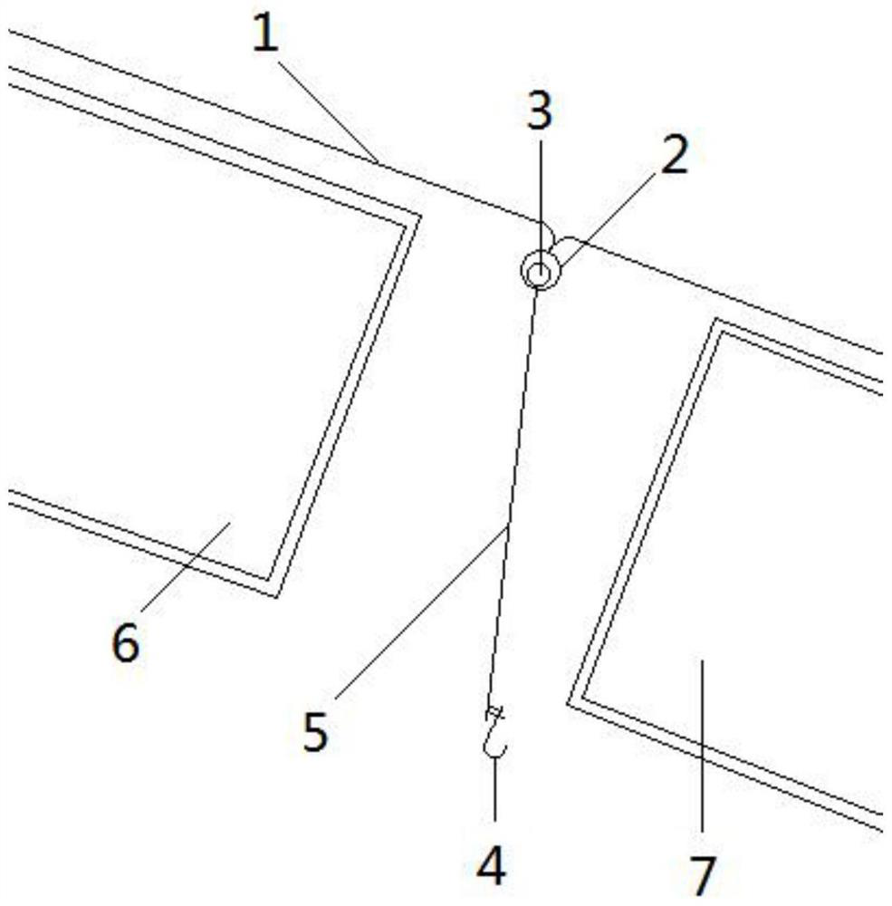 Elastic hanging structure and seat sleeve comprising same