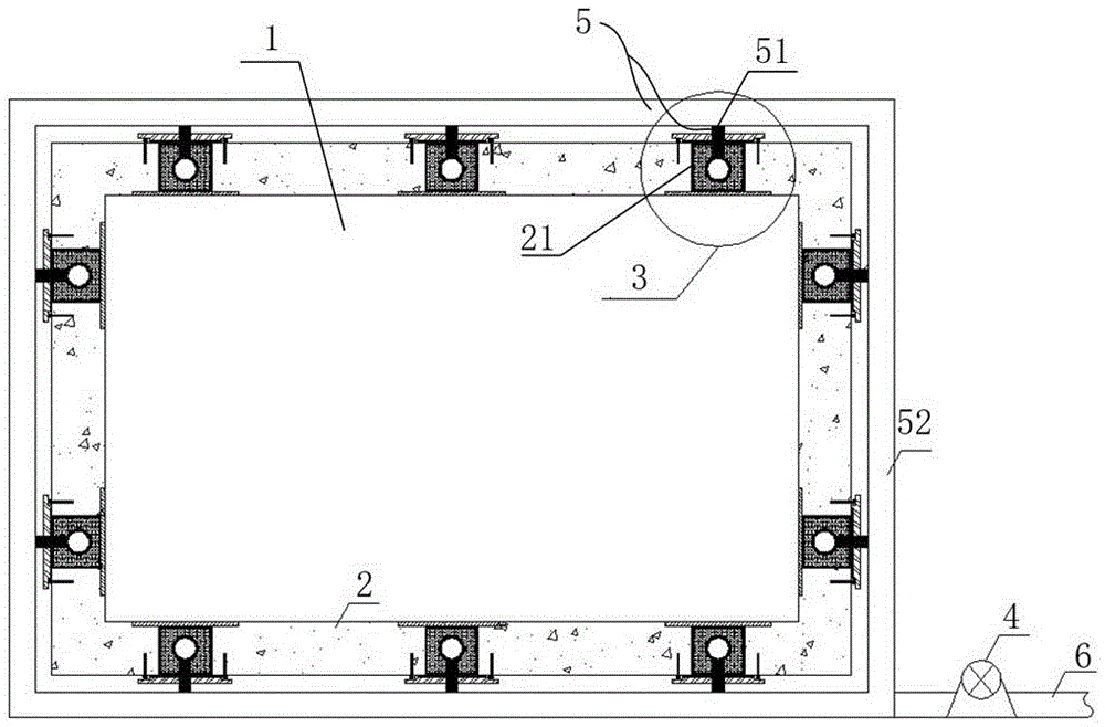 A water filter pit and its application