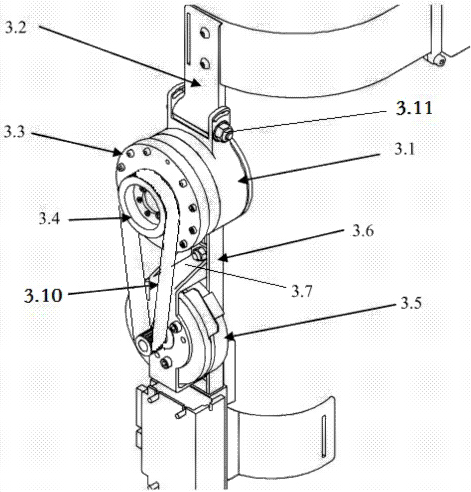 Wearable lower-limb rehabilitation walking aid mechanical device