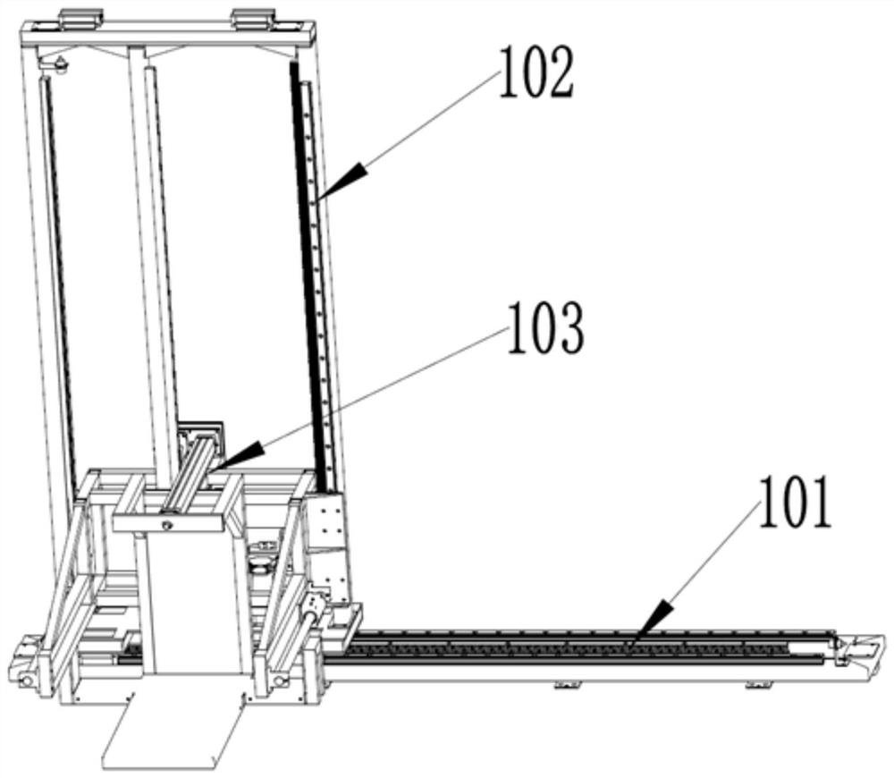 Stacking type cleaning rack three-dimensional warehouse