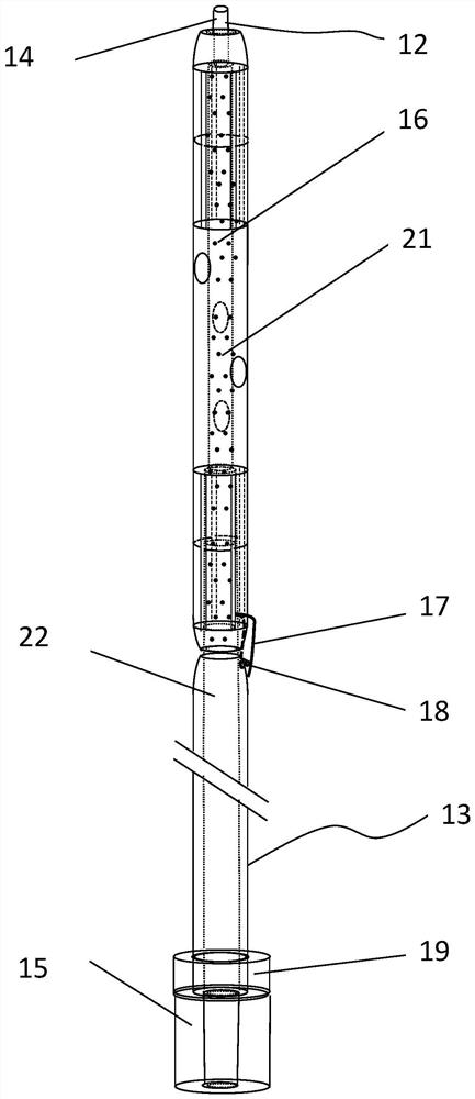 Bidirectional anti-displacement biliary drainage tube and implantation device