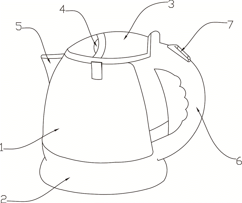 Electric kettle capable of automatically closing kettle cover