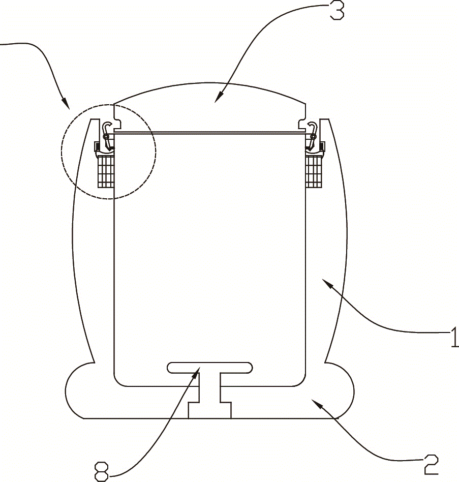 Electric kettle capable of automatically closing kettle cover