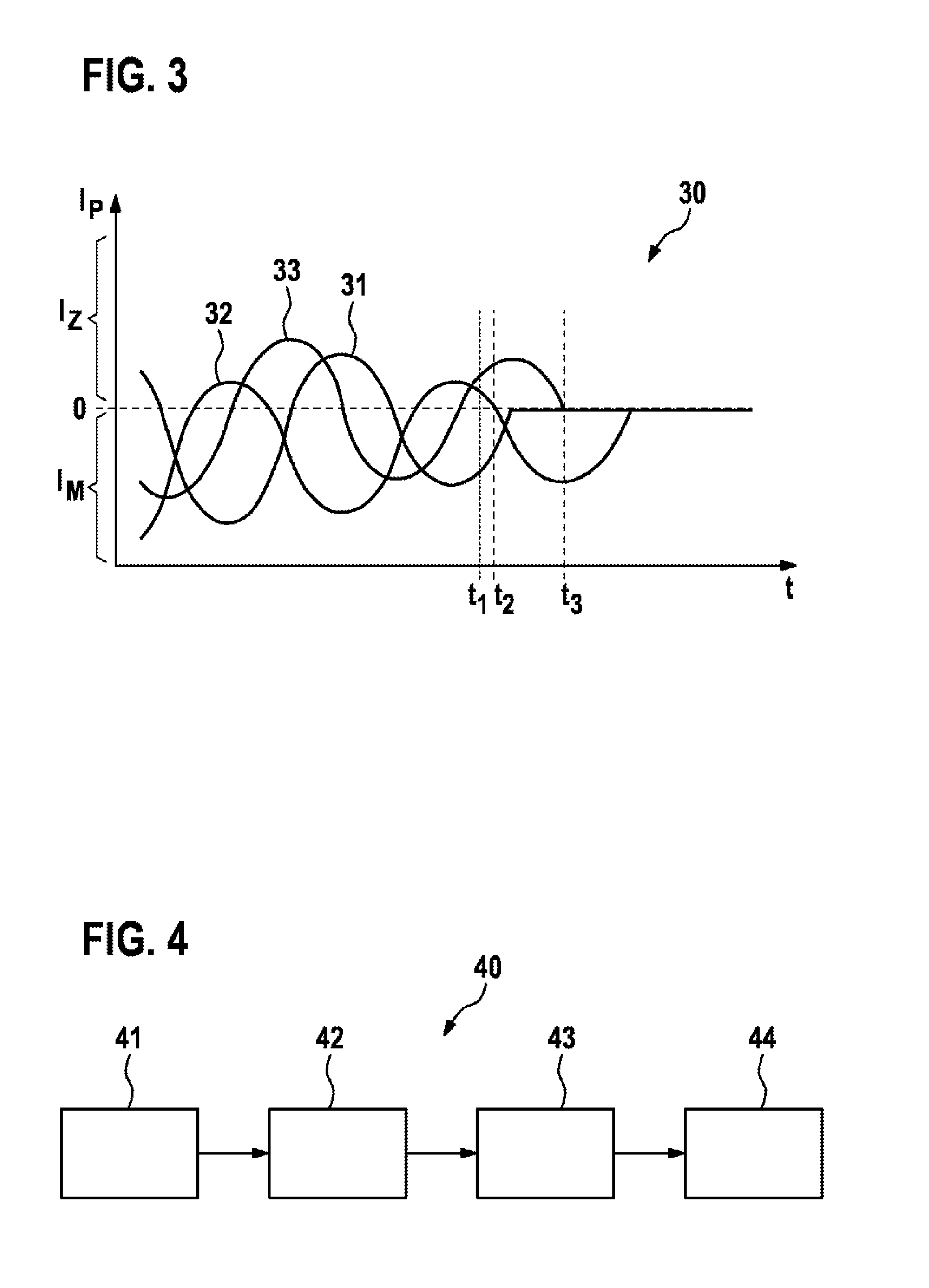 Operating state circuit for an inverter and method for setting operating states of an inverter