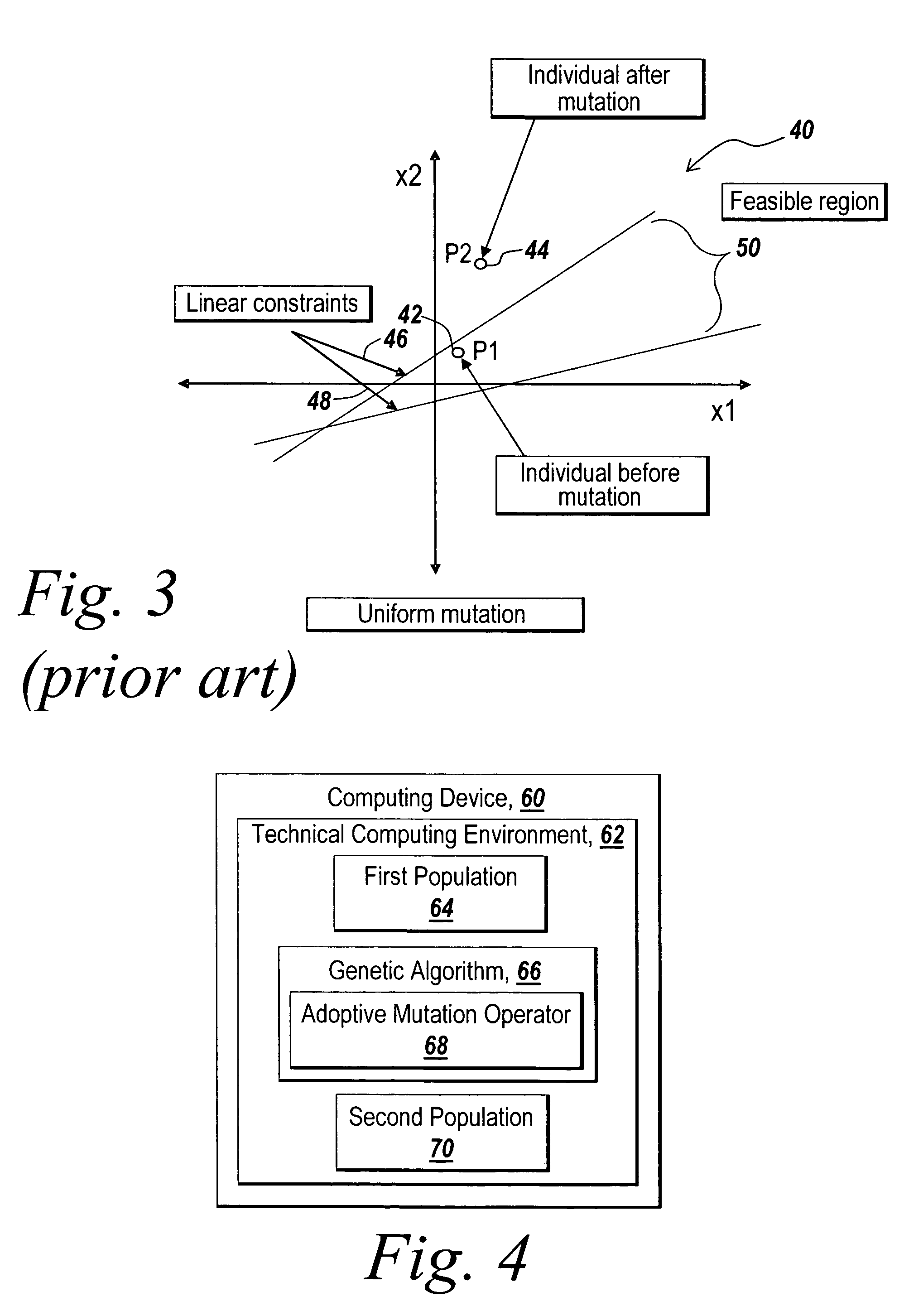 System and method for the use of an adaptive mutation operator in genetic algorithms