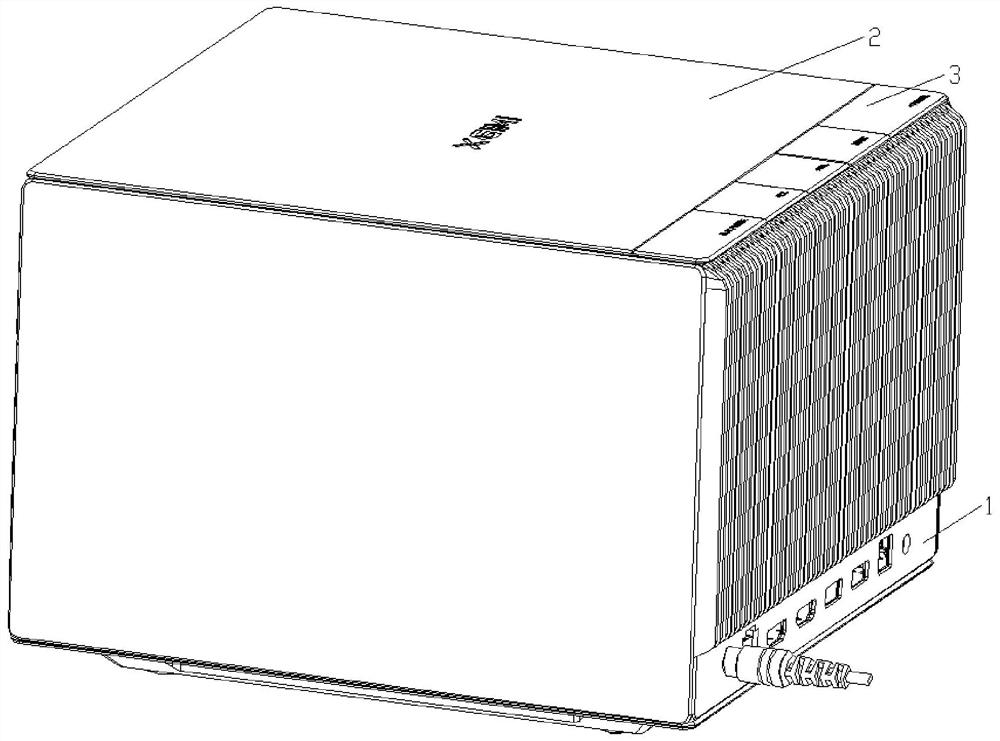 Novel projector key structure