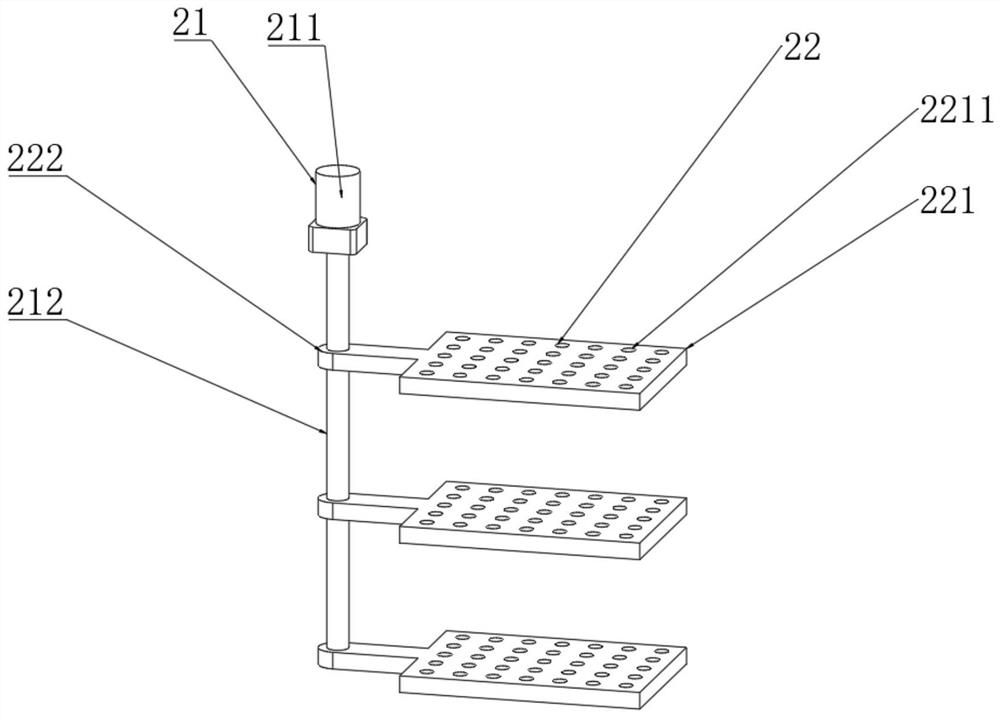 Efficient solid waste sorting treatment device