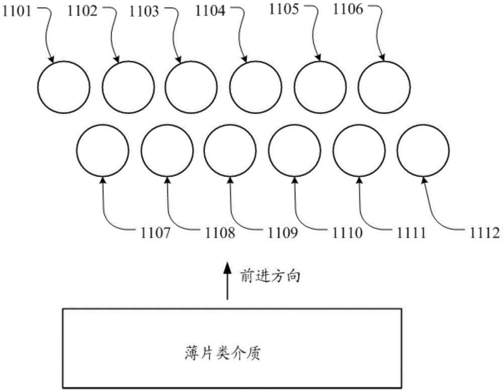 A thickness detection device