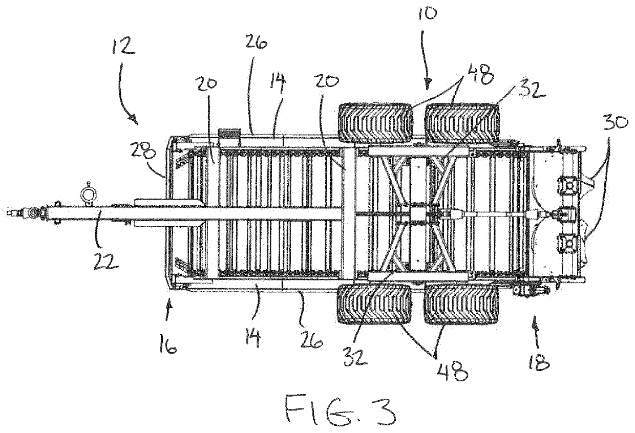 Walking beam axle assembly for an agricultural implement