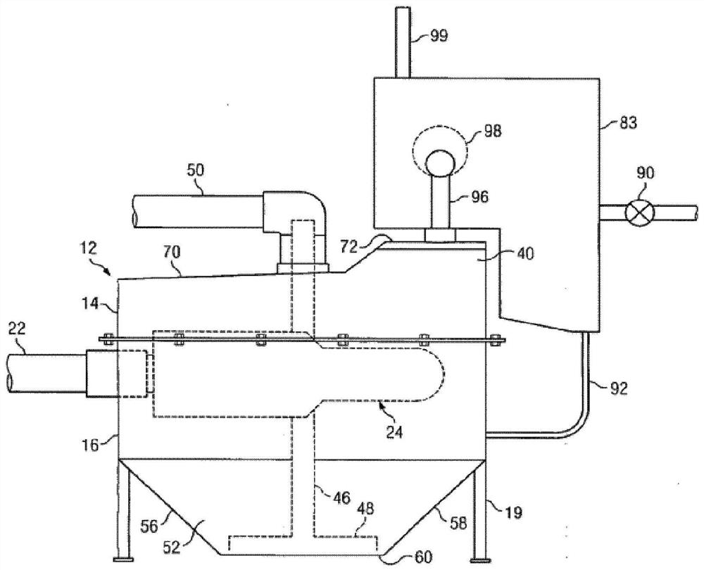 Device for removing fat, oil and/or fat fat from water