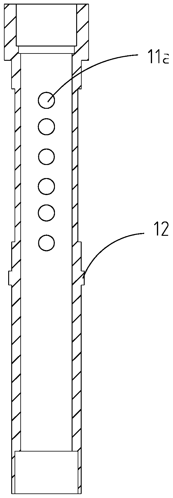 Water level probe for measuring underground water level