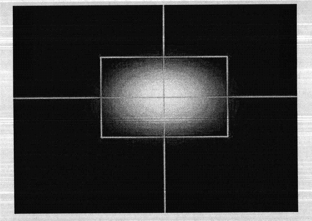 Laser beam width evaluation method based on moment invariance